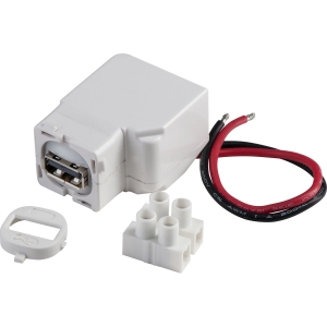 Clipsal 30 Series USB Charger Mech White